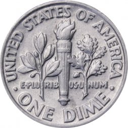 США 1 дайм (10 центов) 1995 год - Франклин Рузвельт (P)