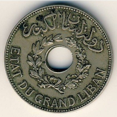 Ливан 1 пиастр 1925 год