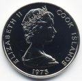 Острова Кука 20 центов 1975 год - Крачка