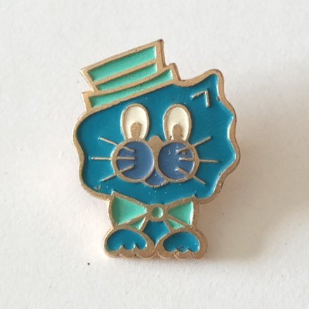 Значок Детский Кот в шляпе