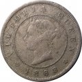Ямайка 1 фартинг 1888 год