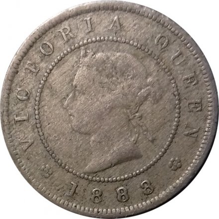 Ямайка 1 фартинг 1888 год