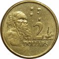 Австралия 2 доллара 2013 год - Абориген