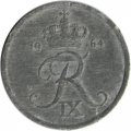 Дания 2 эре 1964 год - Король Фредерик IX (цинк)