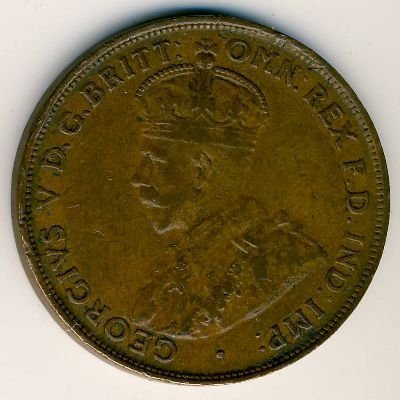 Австралия 1 пенни 1928 год