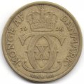 Дания 1 крона 1926 год - Король Кристиан X
