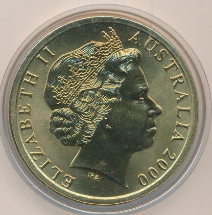 Австралия 5 долларов 2000 год - Олимпийские игры в Сиднее. Стрельба