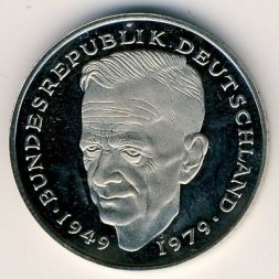ФРГ 2 марки 1990 год