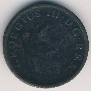 Ирландия 1/2 пенни 1805 год