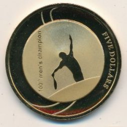 Австралия 5 долларов 2012 год
