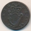 Ирландия 1/2 пенни 1769 год