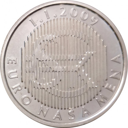 Жетон Словакия.  Euro Nasa Mena 2009 (серебро)