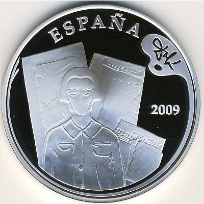 Испания 10 евро 2009 год