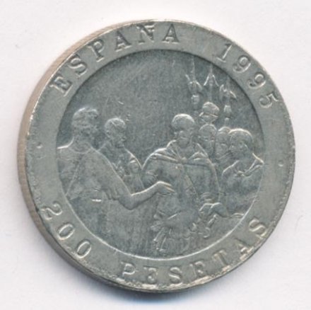 Испания 200 песет 1995 год