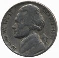 США 5 центов 1957 год - Томас Джефферсон (D)