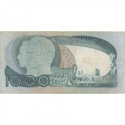 Португалия 1000 эскудо 1968 год VF