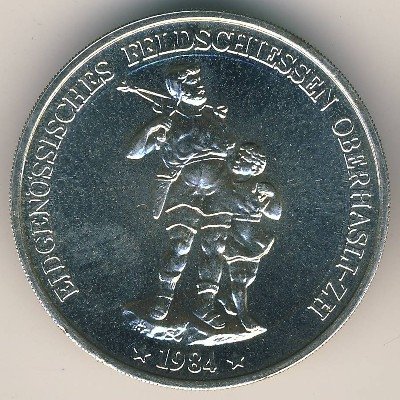 Швейцария 50 франков 1984 год