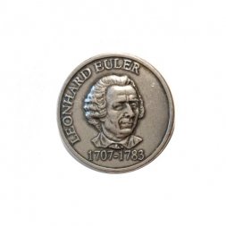 Значок Leonhard Euler. Леонард Эйлер 1707-1783