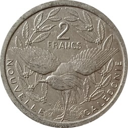 Новая Каледония 2 франка 1983 год