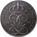 Швеция 5 эре 1950 год - Король Густав V (железо)