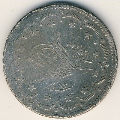 Турция 20 куруш 1850 год
