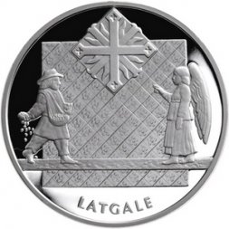 Латвия 1 лат 2004 год - Латгалия