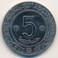 Алжир 5 динаров 1972 год