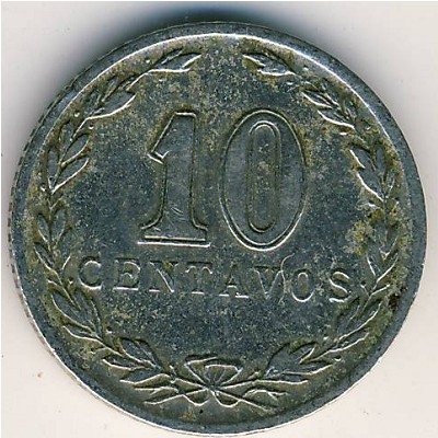 Аргентина 10 сентаво 1928 год