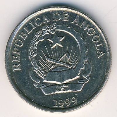 Ангола 2 кванзы 1999 год