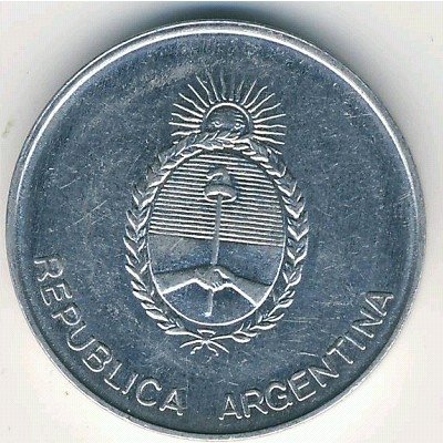 Аргентина 500 аустралей 1990 год