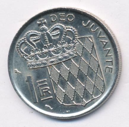Монако 1 франк 1974 год
