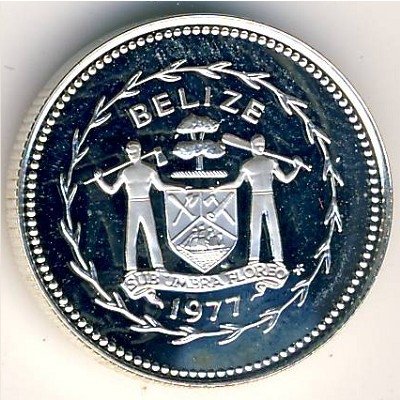 Белиз 10 центов 1977 год