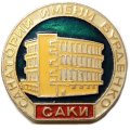 Значок Санаторий имени Бурденко. Саки