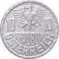 Австрия 10 грошей 1978 год