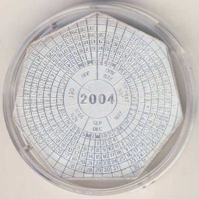 Замбия 4000 квача 2004 год - Календарь