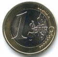 Австрия 1 евро 2011 год - Вольфганг Амадей Моцарт