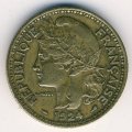 Камерун 2 франка 1924 год