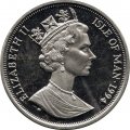 Остров Мэн 1 крона 1994 год - Кошки. Японский бобтейл (Медь-Никель)