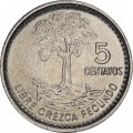 Гватемала 5 сентаво 2009 год - Хлопковое дерево