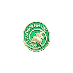 Значок Михайловский сад. Ленинград. Цветок