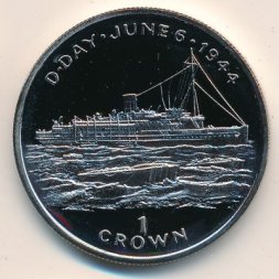 Остров Мэн 1 крона 1994 год