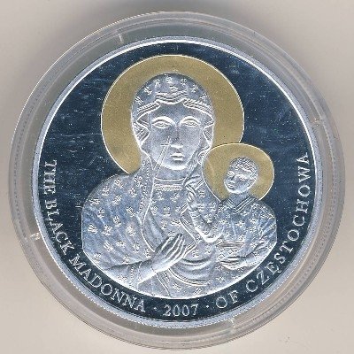 Либерия 10 долларов 2007 год