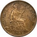 Великобритания 1 пенни 1889