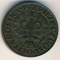 Польша 1 грош 1923 год