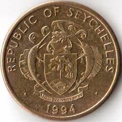 Сейшелы 10 центов 1994 год
