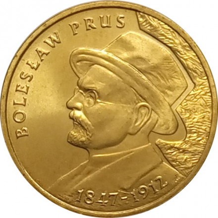 Польша 2 злотых 2012 год - 100 лет со дня смерти Болеслава Пруса