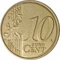 Люксембург 10 евроцентов 2007 год