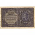 Польша 1000 польских марок 1919 год - Немецкая оккупация - VF-