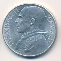 Ватикан 5 лир 1949 год