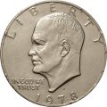 США 1 доллар 1978 год - Дуайт Эйзенхауэр (S)